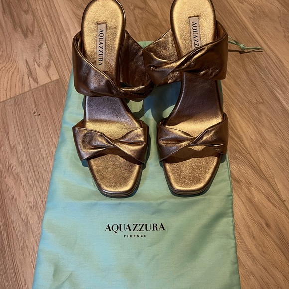 Aquazzura Twist Wedge 85 size 42 - Picture 4 of 10